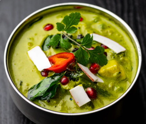 Vegan South Indian curry at Kerala Canteen