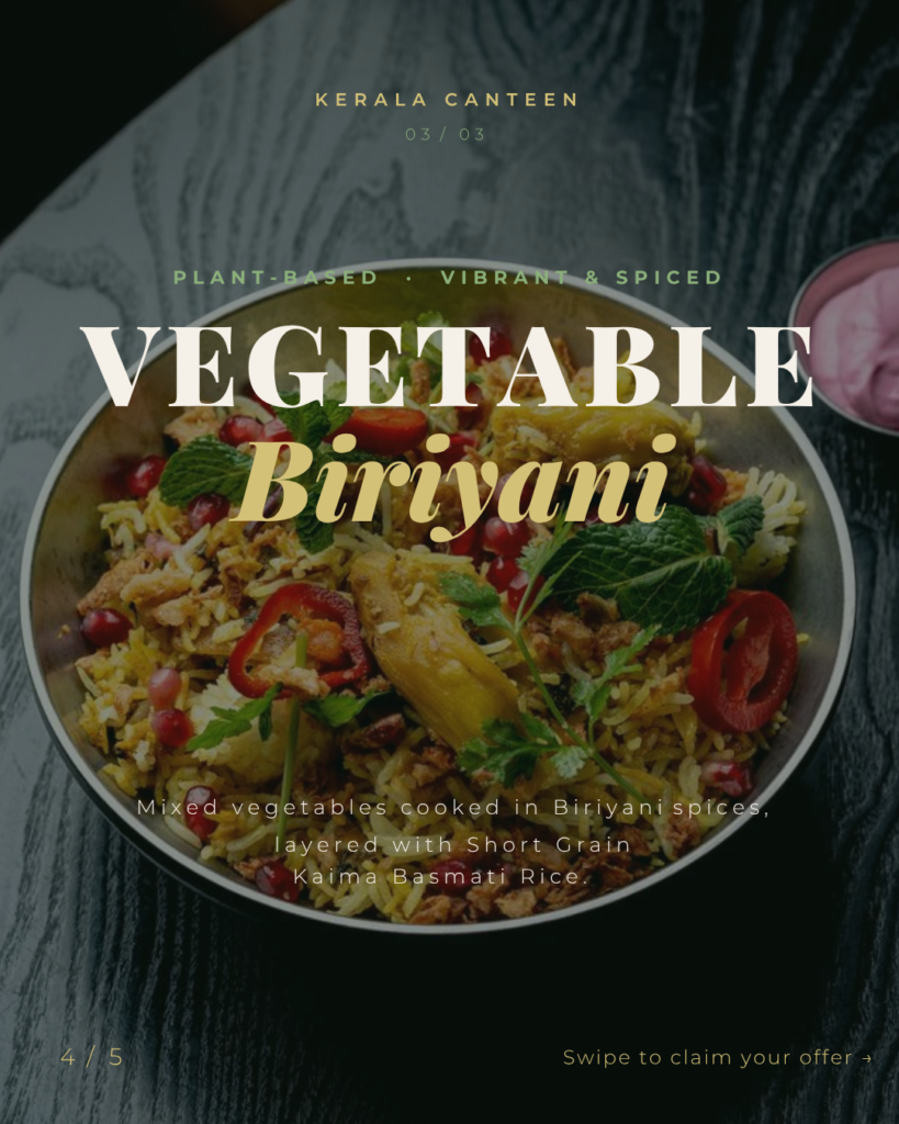 Best biriyani in Leeds at Kerala Canteen restaurant