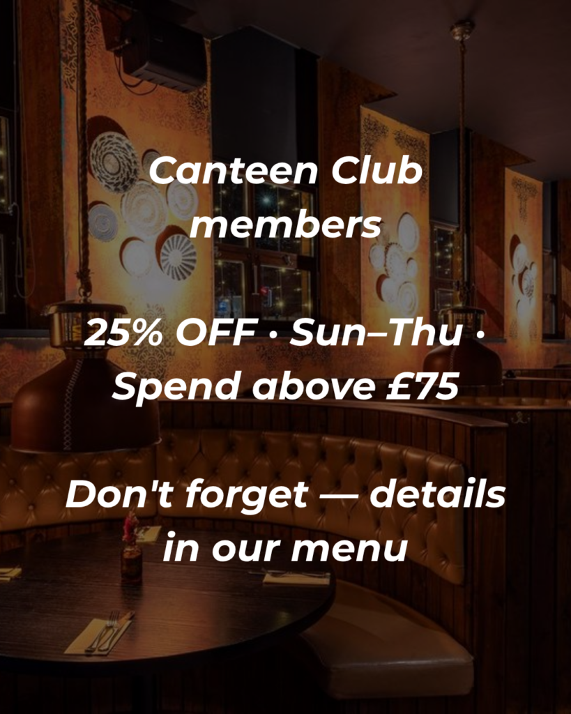 South Indian Easter dishes at Kerala Canteen Leeds sharing plates