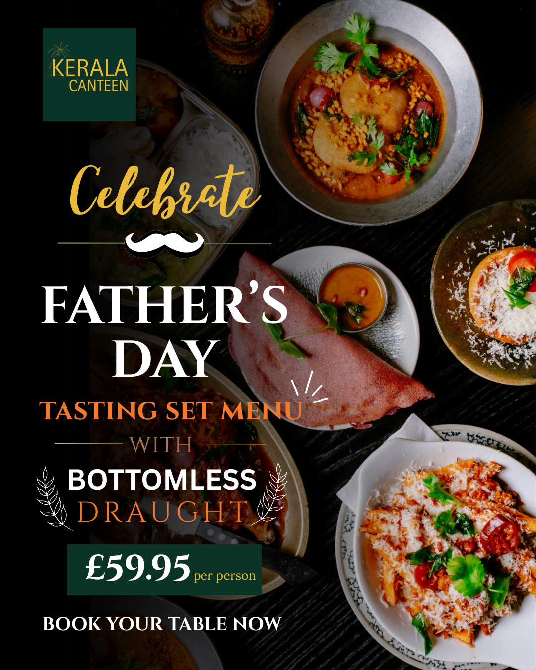 Best Father's Day Dining Menu in Leeds City Centre