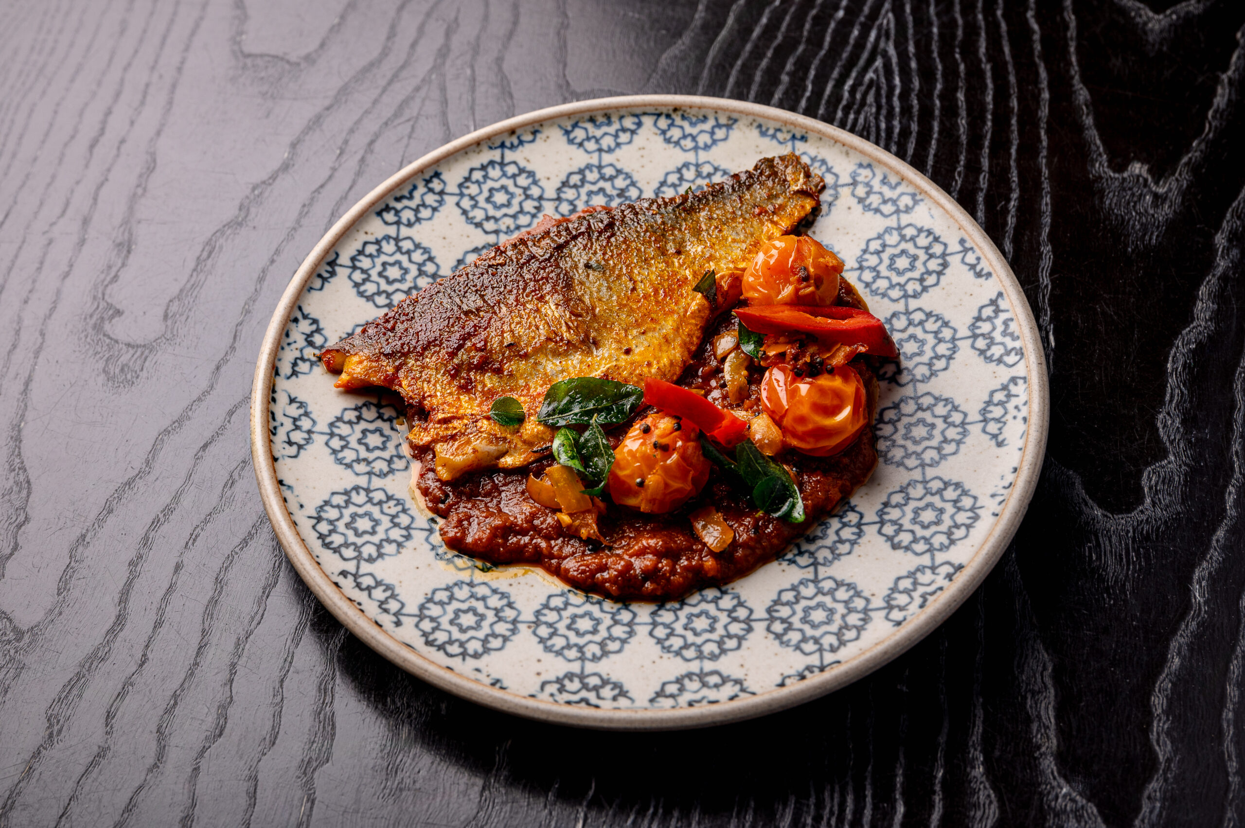 King Fish Fry with Kerala-style masala at Kerala Canteen Leeds